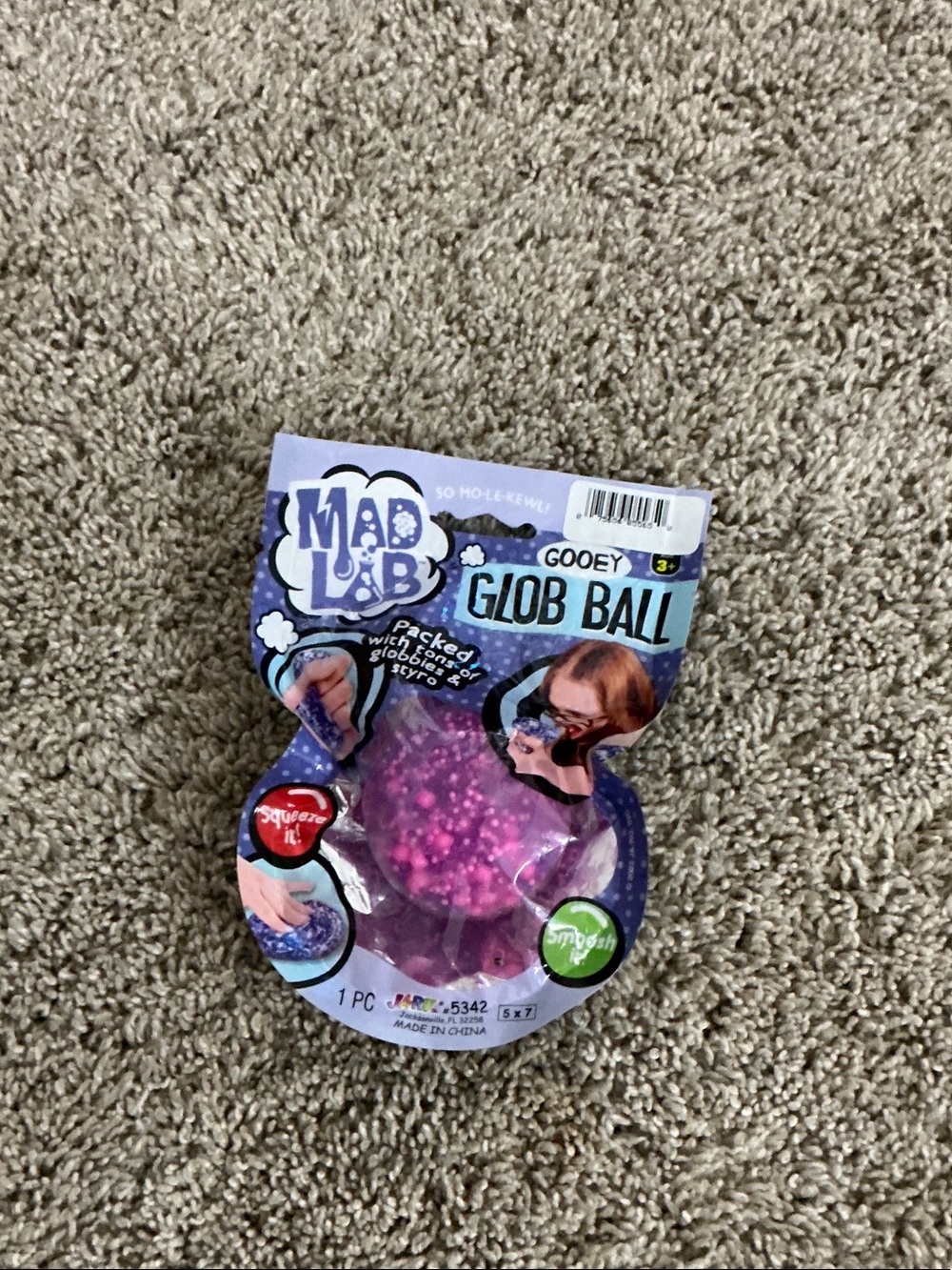 Gooey Glob Ball Kids Toy - Pink